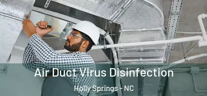  Air Duct Virus Disinfection Holly Springs - NC